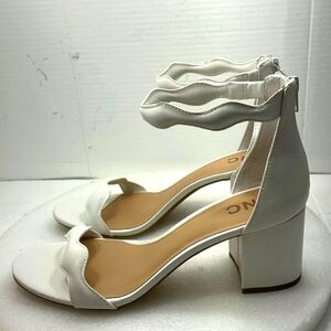 I.N.C Women's Strap Sandal Size 12M White